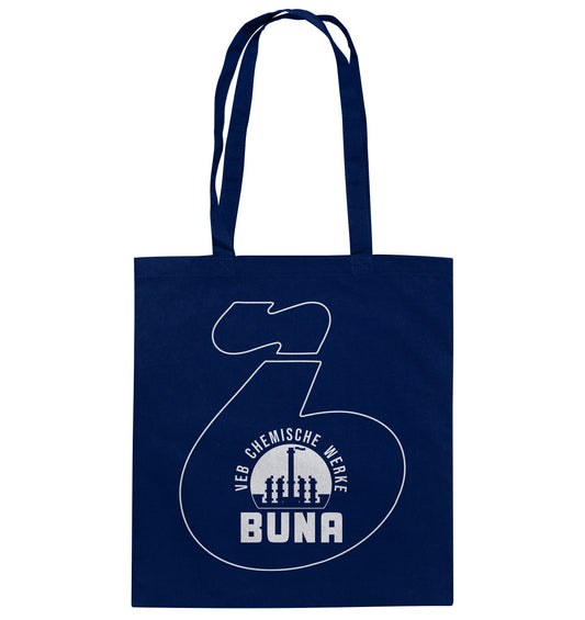 DDR Ostalgie Baumwolltasche • CHEMISCHE WERKE BUNA