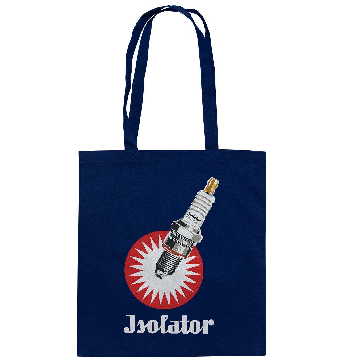 DDR Ostalgie Baumwolltasche • ISOLATOR ZÜNDKERZE