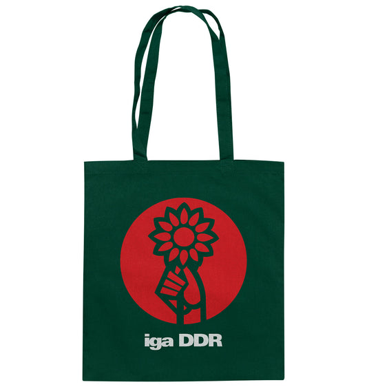 DDR Ostalgie Baumwolltasche • IGA ERFURT - DDR - Baumwolltasche