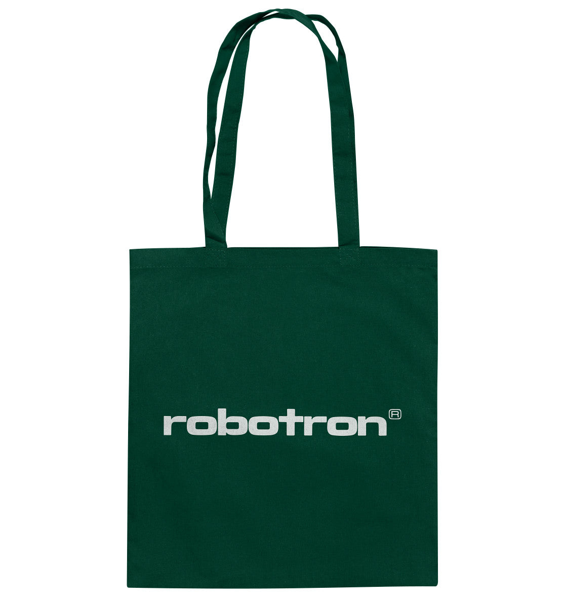 DDR Ostalgie Baumwolltasche • ROBOTRON - WEISS
