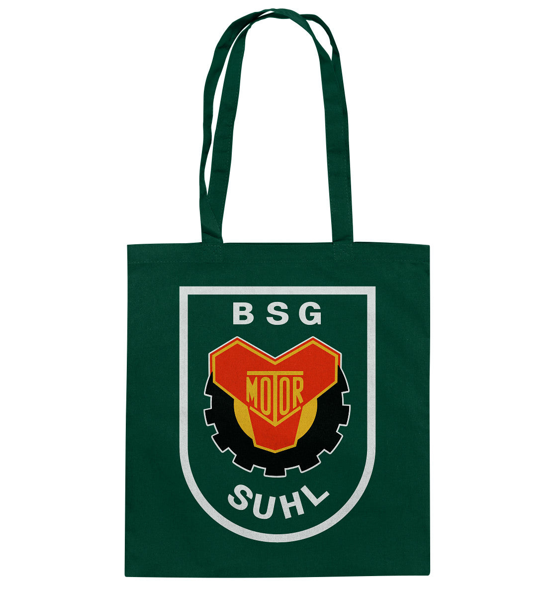 DDR Ostalgie Baumwolltasche • BSG MOTOR SUHL
