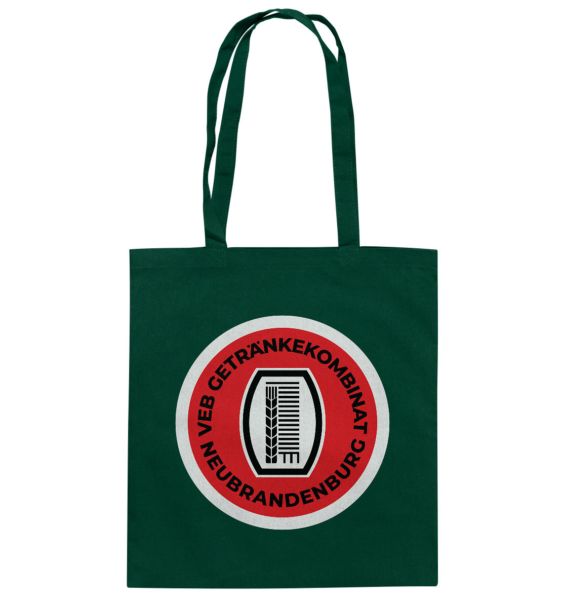 DDR Ostalgie Baumwolltasche • VEB GETRÄNKEKOMBINAT NEUBRANDENBURG