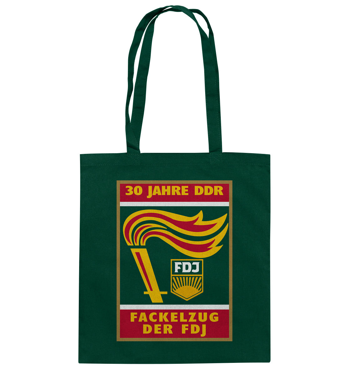 DDR Ostalgie Baumwolltasche • 30 JAHRE DDR