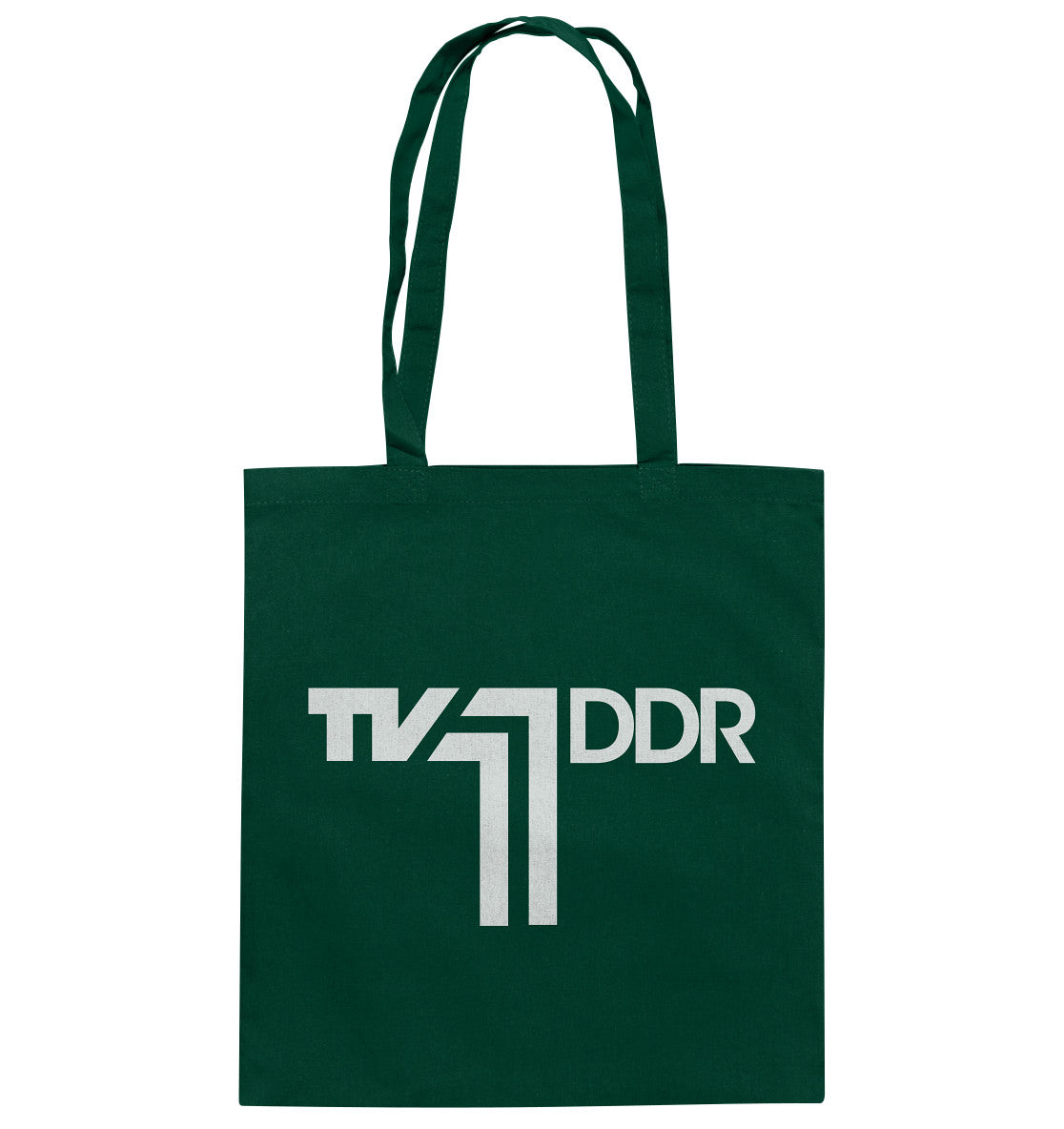 DDR Ostalgie Baumwolltasche • FERNSEHEN DER DDR 1