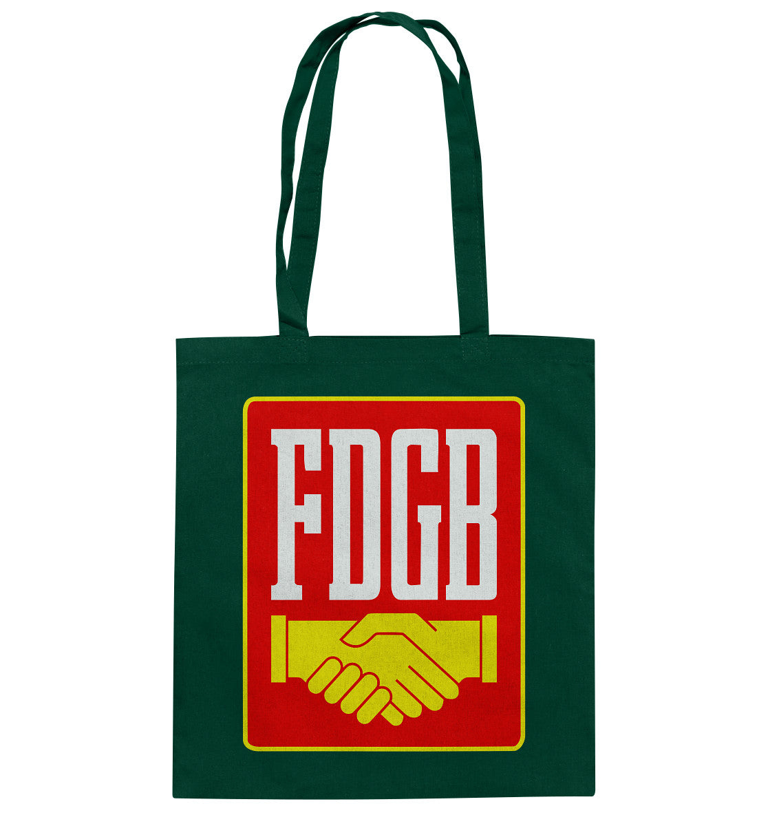 DDR Ostalgie Baumwolltasche • FDGB - FARBE