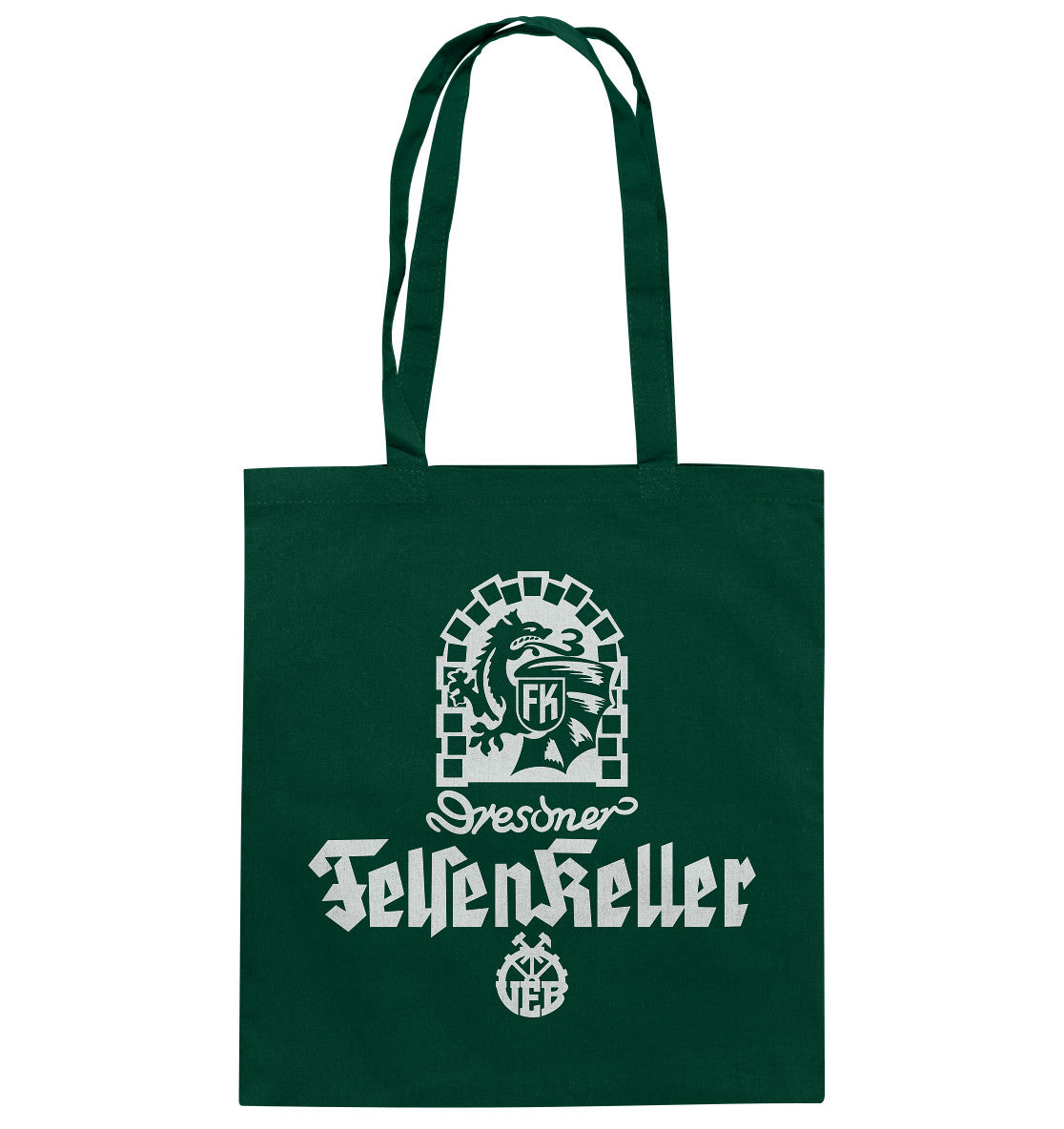 DDR Ostalgie Baumwolltasche • VEB DRESDNER FELSENKELLER