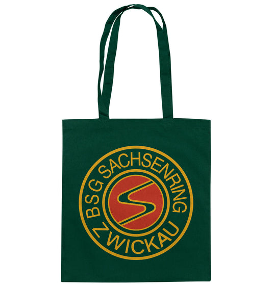 DDR Ostalgie Baumwolltasche • BSG SACHSENRING ZWICKAU