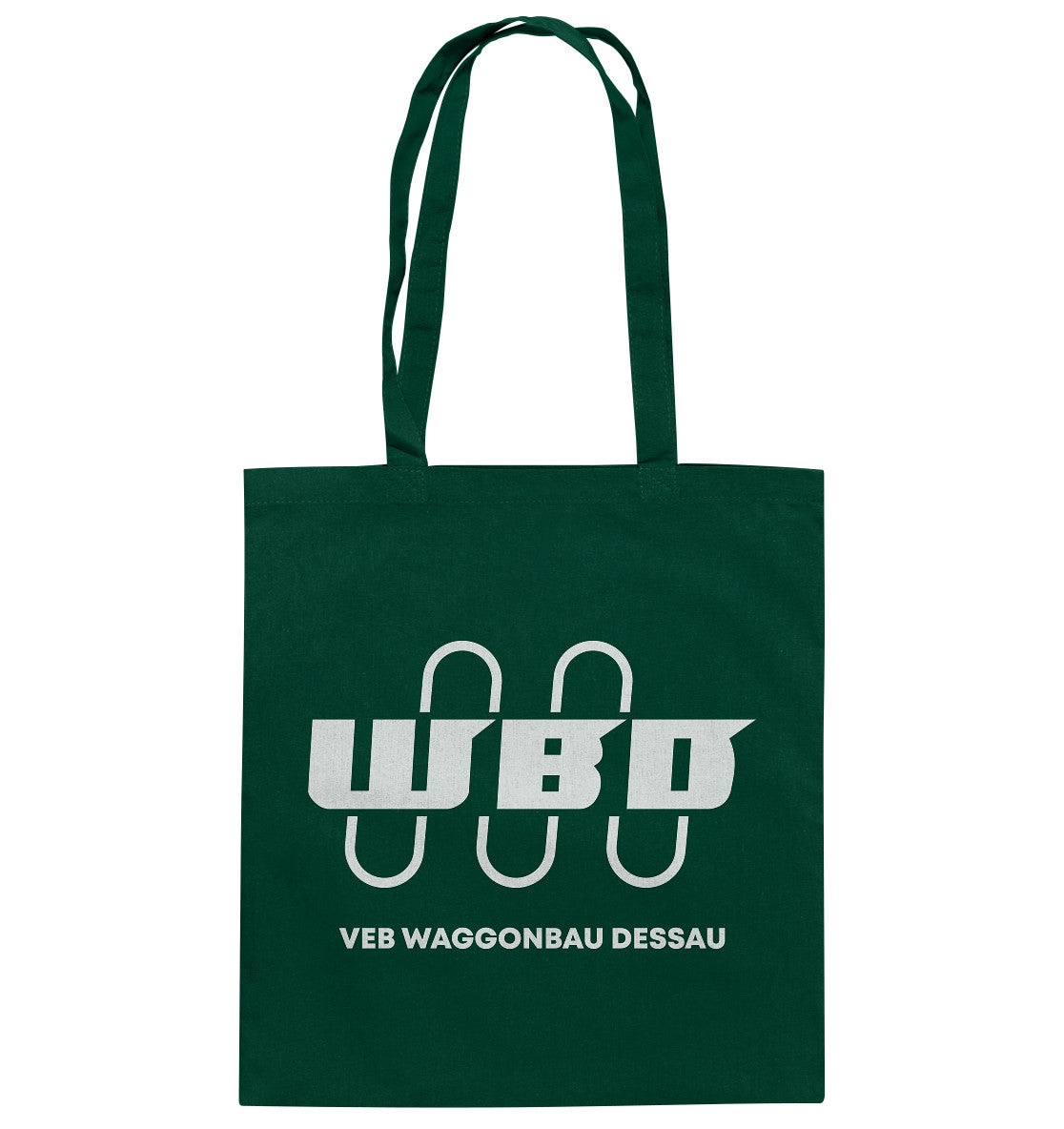 DDR Ostalgie Baumwolltasche • VEB WAGGONBAU DESSAU