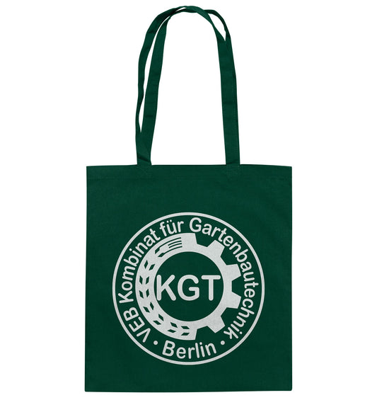 DDR Ostalgie Baumwolltasche • KGT - VEB KOMBINAT FÜR GARTENBAUTECHNIK BERLIN