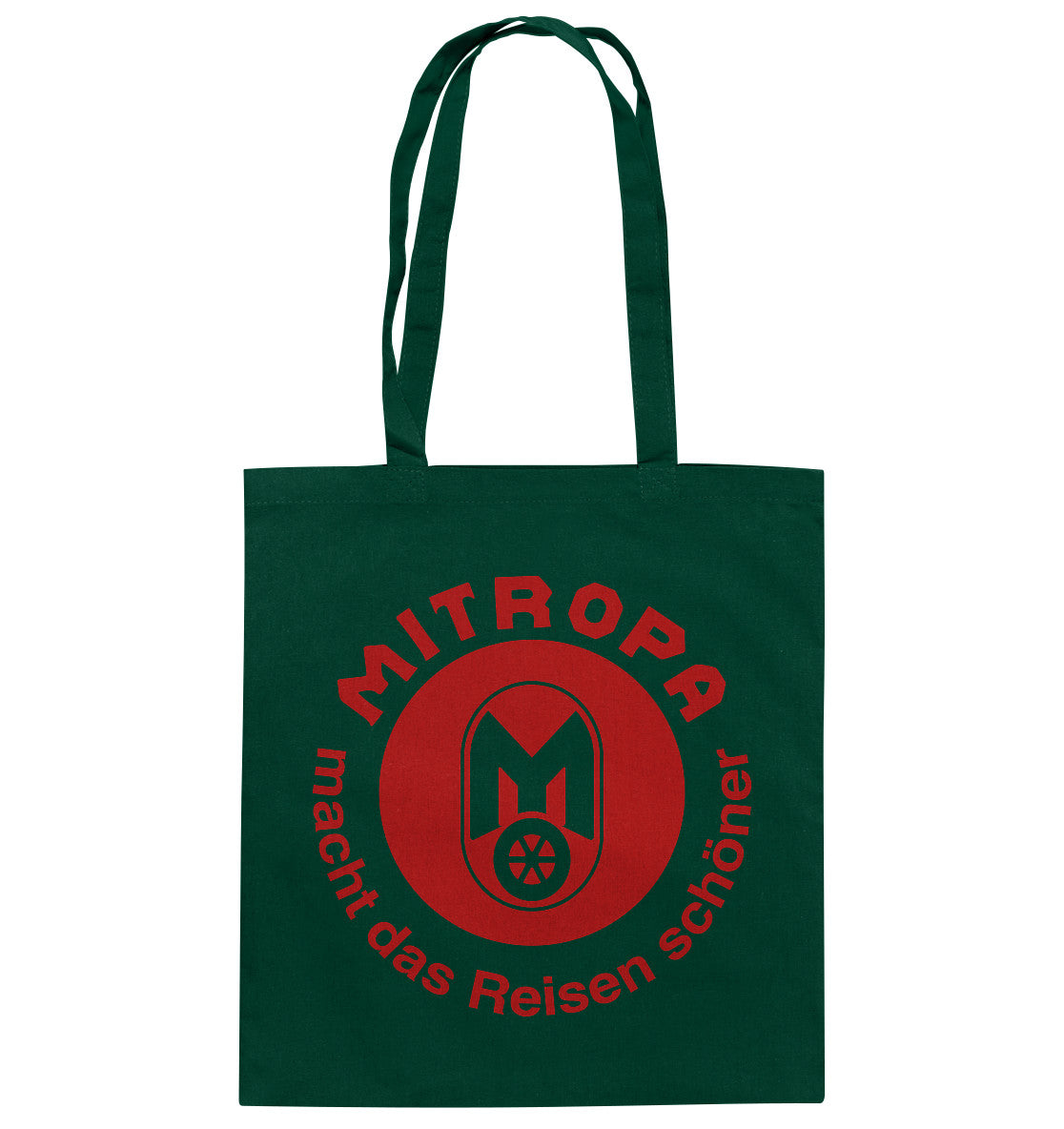 BAUMWOLLTASCHE • MITROPA MACHT DAS REISEN SCHÖNER - dunkel