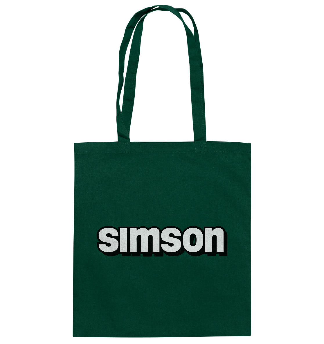 DDR Ostalgie Baumwolltasche • SIMSON - SCHRIFTZUG