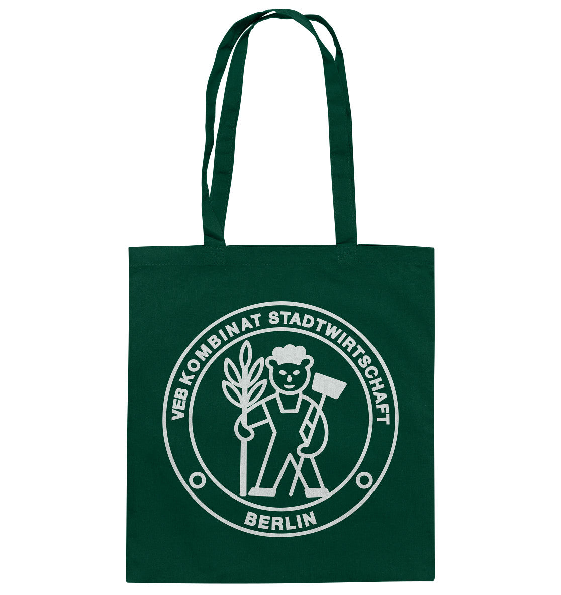 DDR Ostalgie Baumwolltasche • VEB STADTWIRTSCHAFT BERLIN