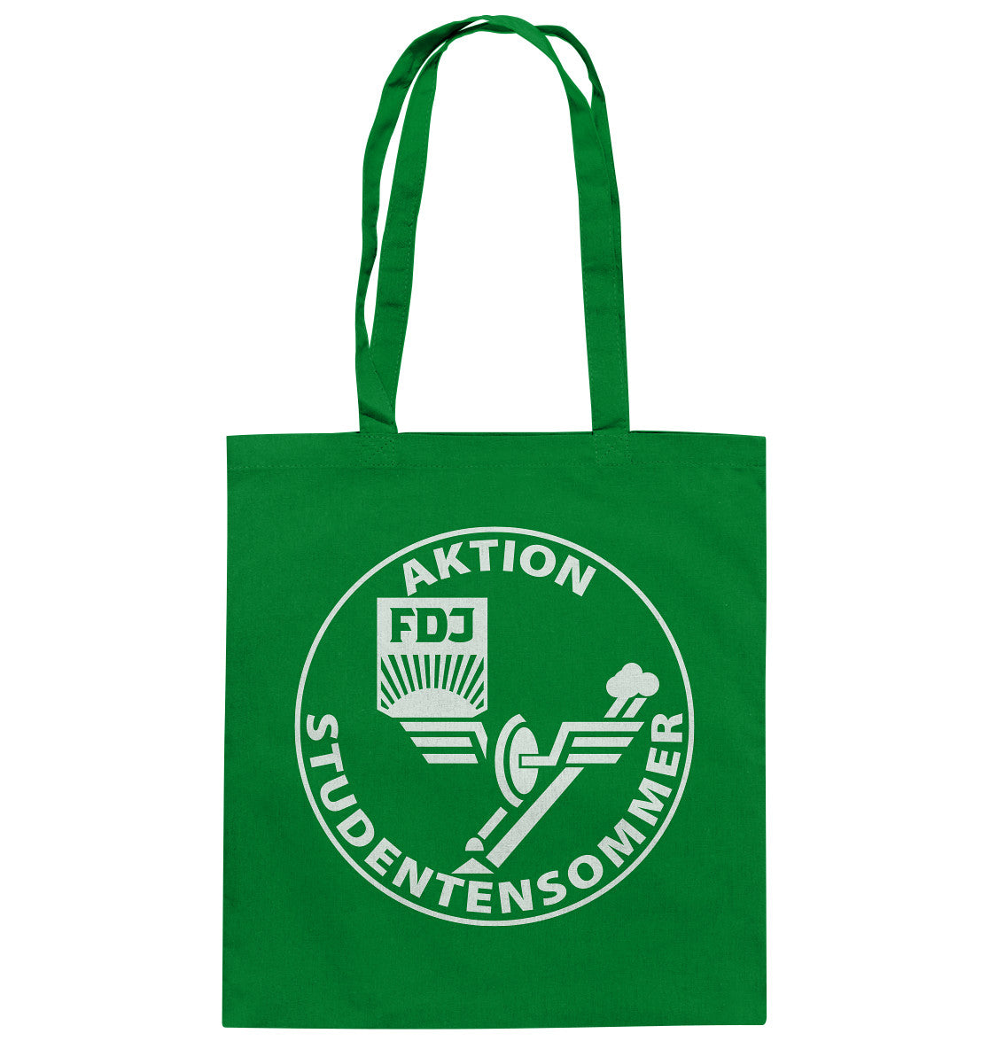 DDR Ostalgie Baumwolltasche • FDJ AKTION STUDENTENSOMMER