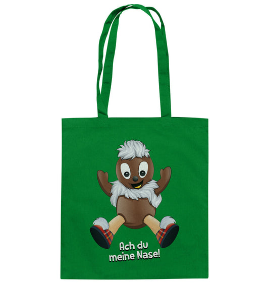 DDR Ostalgie Baumwolltasche • UNSER SANDMÄNNCHEN - PITTIPLATSCH - ACH DU MEINE NASE!