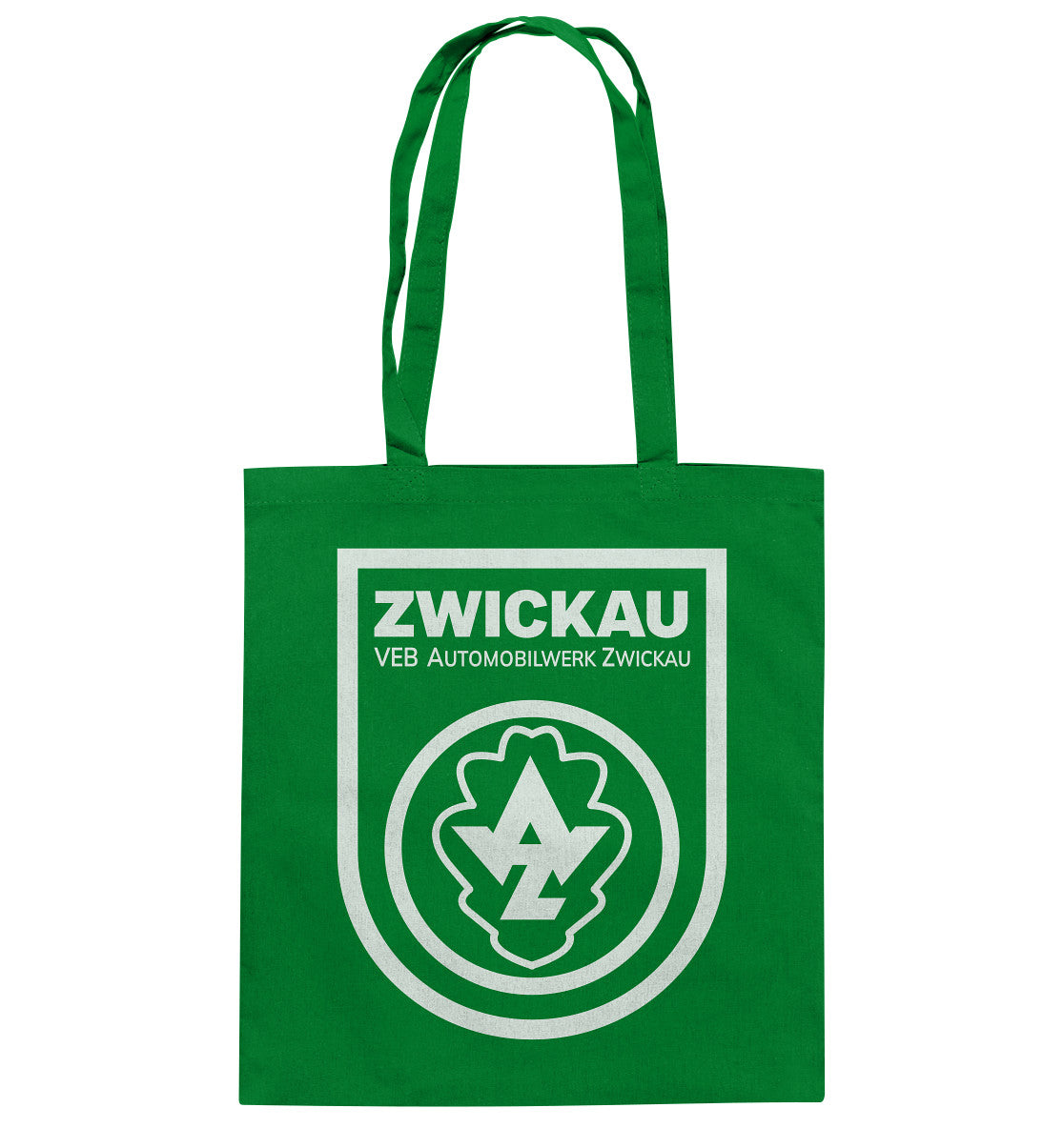 DDR Ostalgie Baumwolltasche • VEB AUTOMOBILWERK ZWICKAU