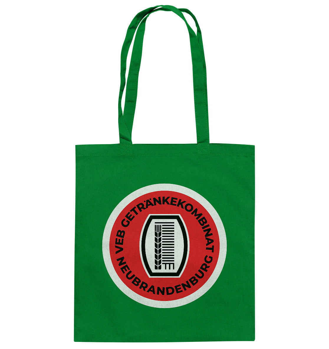 DDR Ostalgie Baumwolltasche • VEB GETRÄNKEKOMBINAT NEUBRANDENBURG