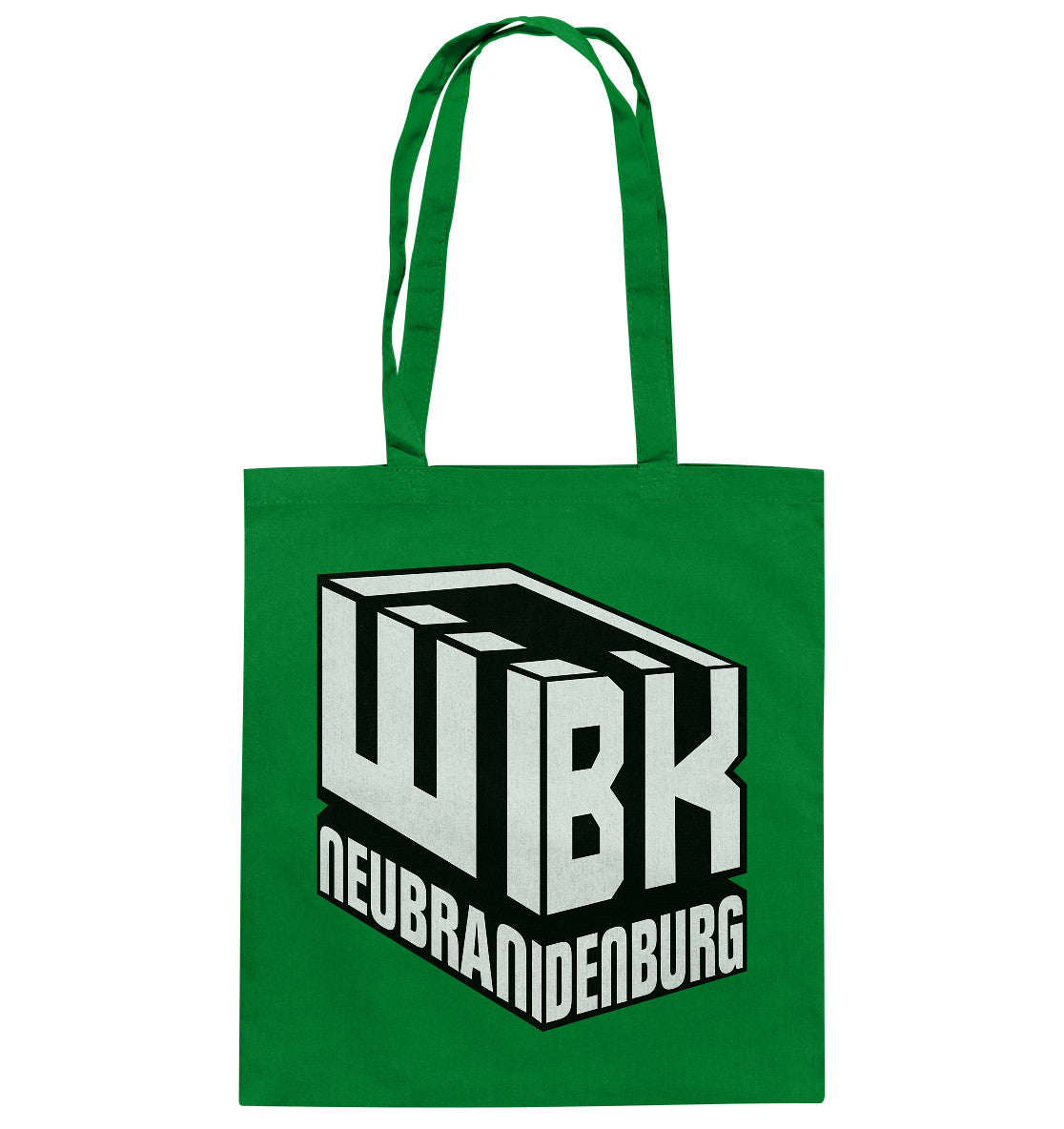 DDR Ostalgie Baumwolltasche • WOHNUNGSBAUGESELLSCHAFT NEUBRANDENBURG