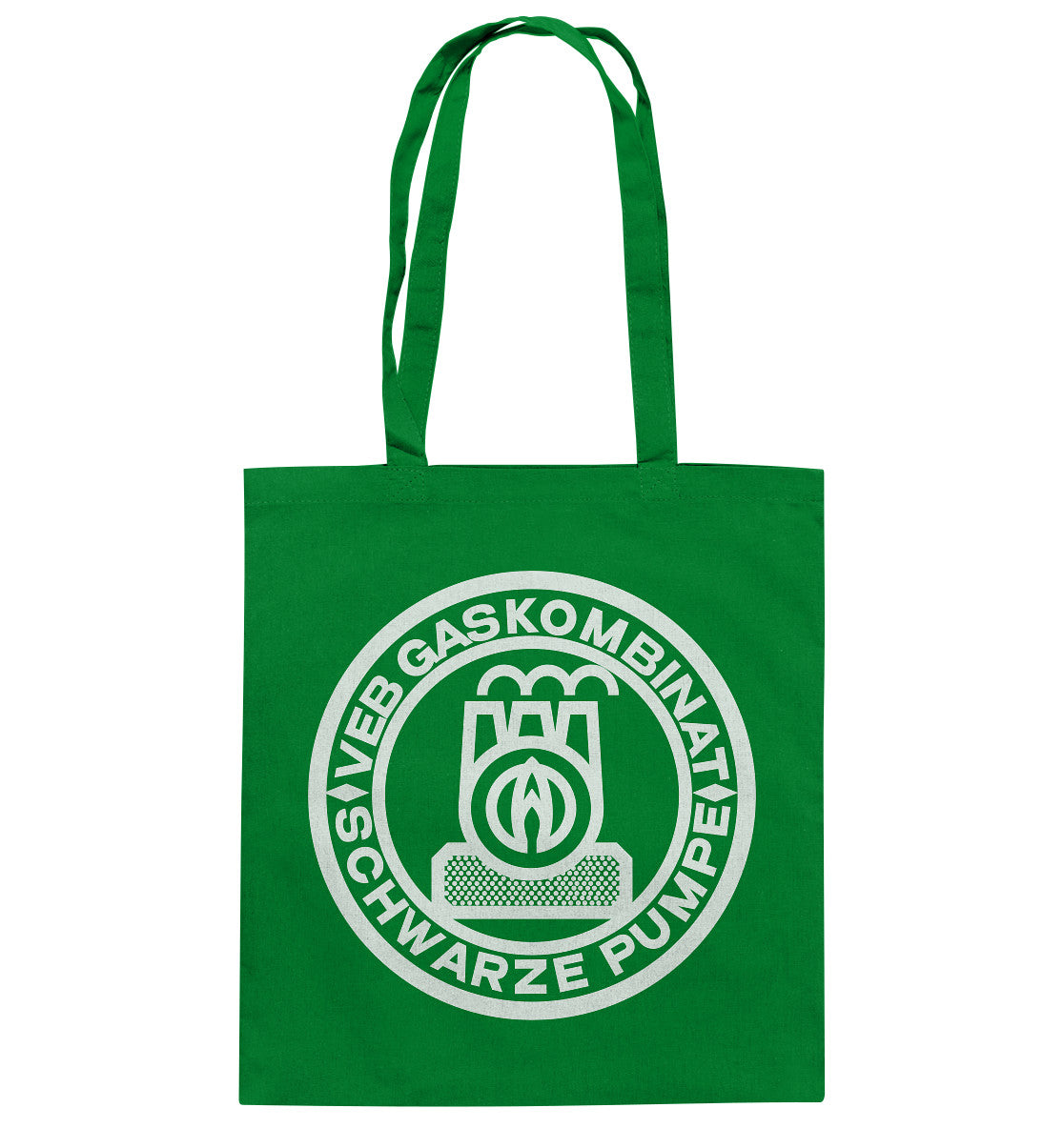 DDR Ostalgie Baumwolltasche • GASKOMBINAT SCHWARZE PUMPE