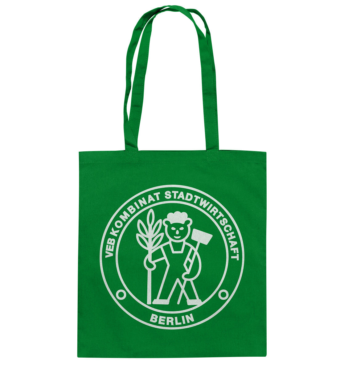 DDR Ostalgie Baumwolltasche • VEB STADTWIRTSCHAFT BERLIN
