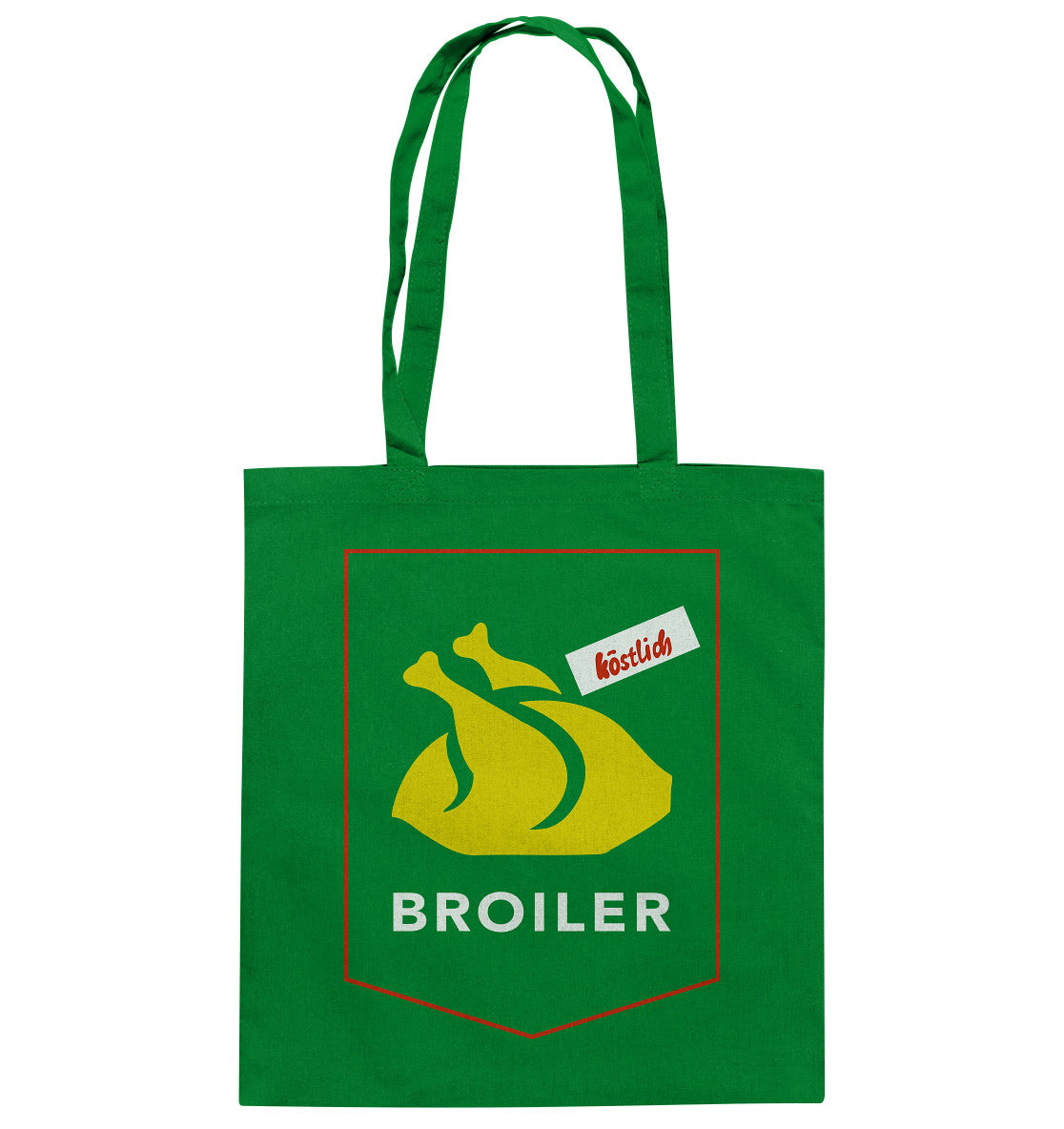 DDR Ostalgie Baumwolltasche • BROILER LOGO