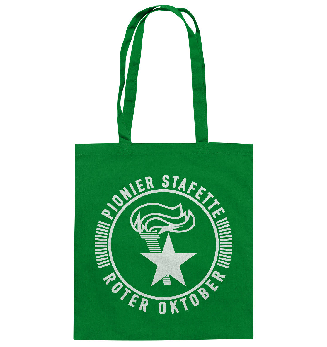 DDR Ostalgie Baumwolltasche • PIONIER-STAFETTE ROTER OKTOBER