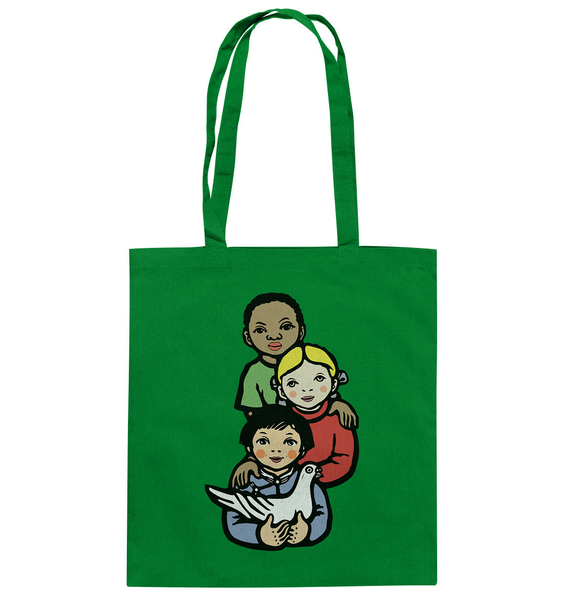 DDR Ostalgie Baumwolltasche • WELTFRIEDEN - WORLD PEACE, LI BING-FAN 1967