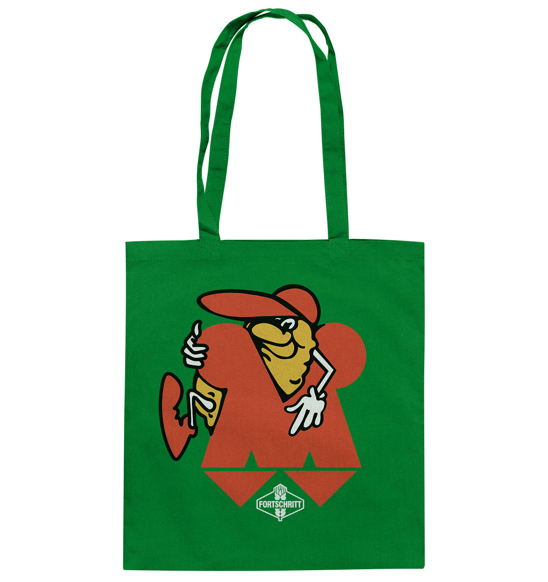 DDR Ostalgie Baumwolltasche • KOMBINAT FORTSCHRITT WEIMAR