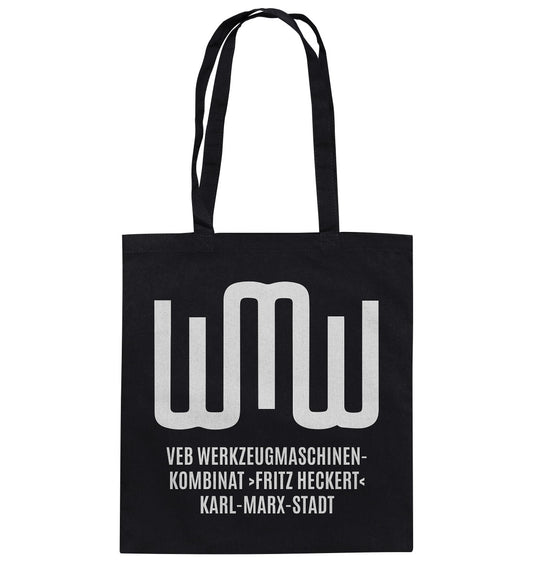 DDR Ostalgie Baumwolltasche • VEB FRITZ HECKERT KARL-MARX-STADT