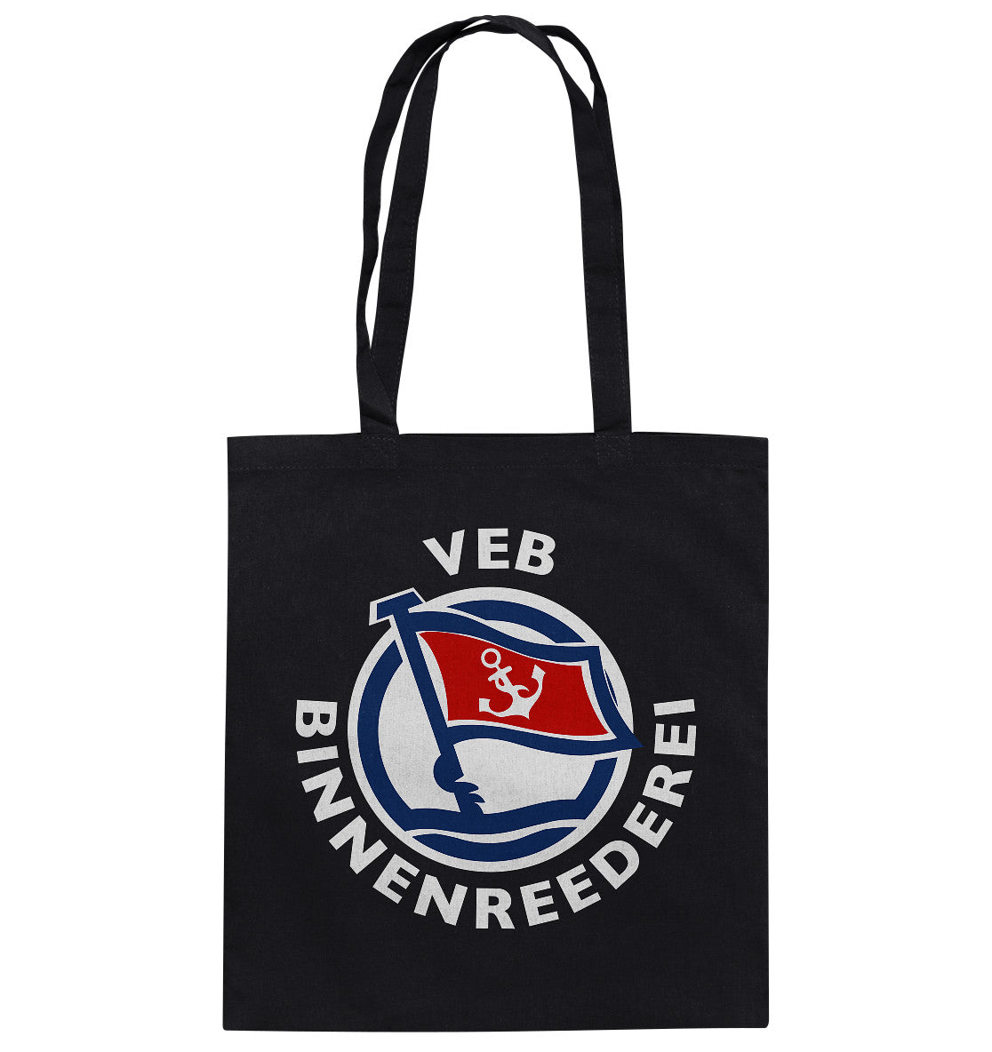 DDR Ostalgie Baumwolltasche • VEB BINNENREEDEREI