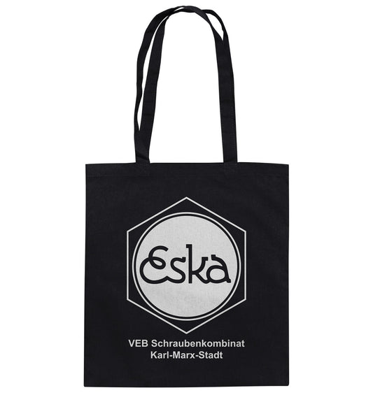 DDR Ostalgie Baumwolltasche • ESKA - VEB SCHRAUBENKOMBINAT KARL-MARX-STADT
