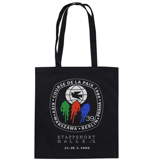 DDR Ostalgie Baumwolltasche • 39. FRIEDENSFAHRT - 1986