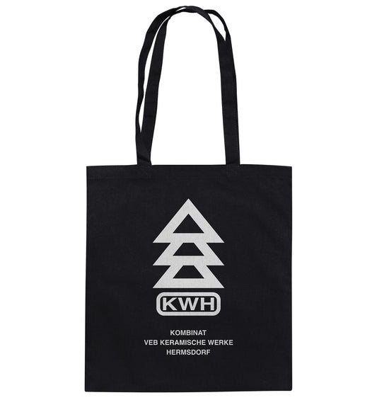 DDR Ostalgie Baumwolltasche • VEB KOMBINAT KERAMISCHE WERKE HERMSDORF