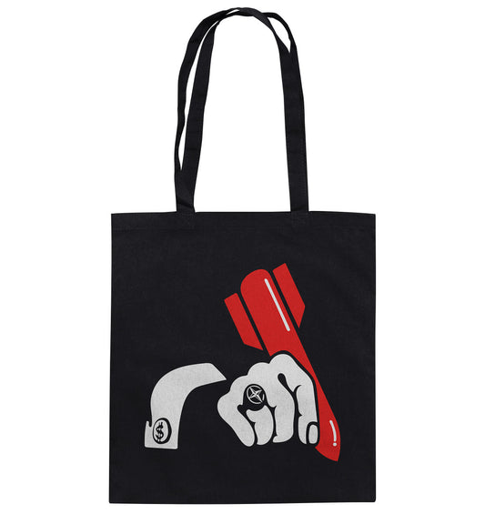 DDR Ostalgie Baumwolltasche • ANTI-NATO, ANTI-PERSHING FRIEDENSPLAKAT