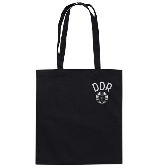 DDR Ostalgie Baumwolltasche • DDR SPORT TRIKOT - monochrom