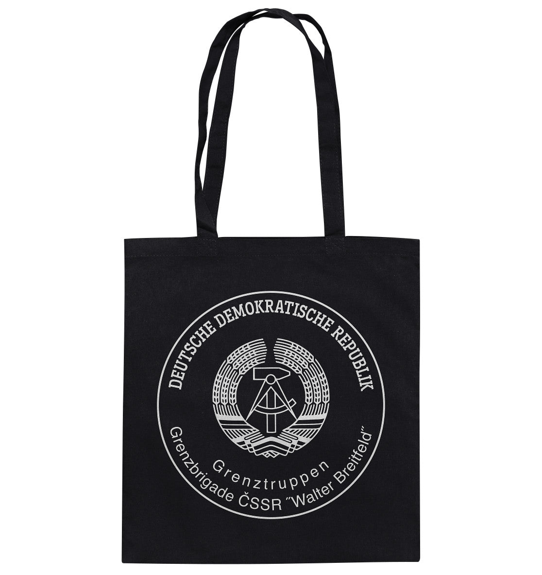 DDR Ostalgie Baumwolltasche • GRENZTRUPPEN DER DDR, BRIGADE WALTER BREITFELD