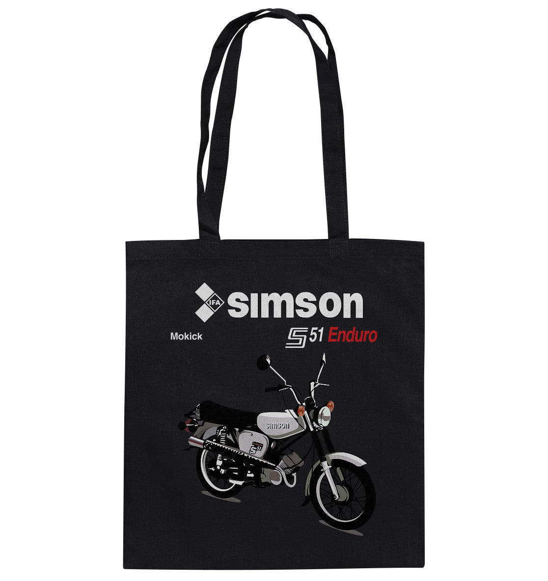 BAUMWOLLTASCHE • SIMSON ENDURO - ORIGINAL PROSPEKT