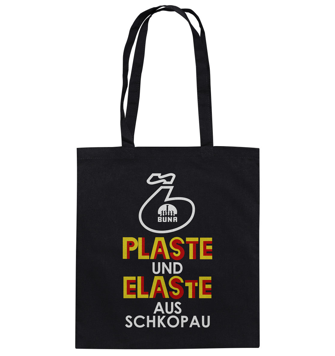 DDR Ostalgie Baumwolltasche • PLASTE UND ELASTE