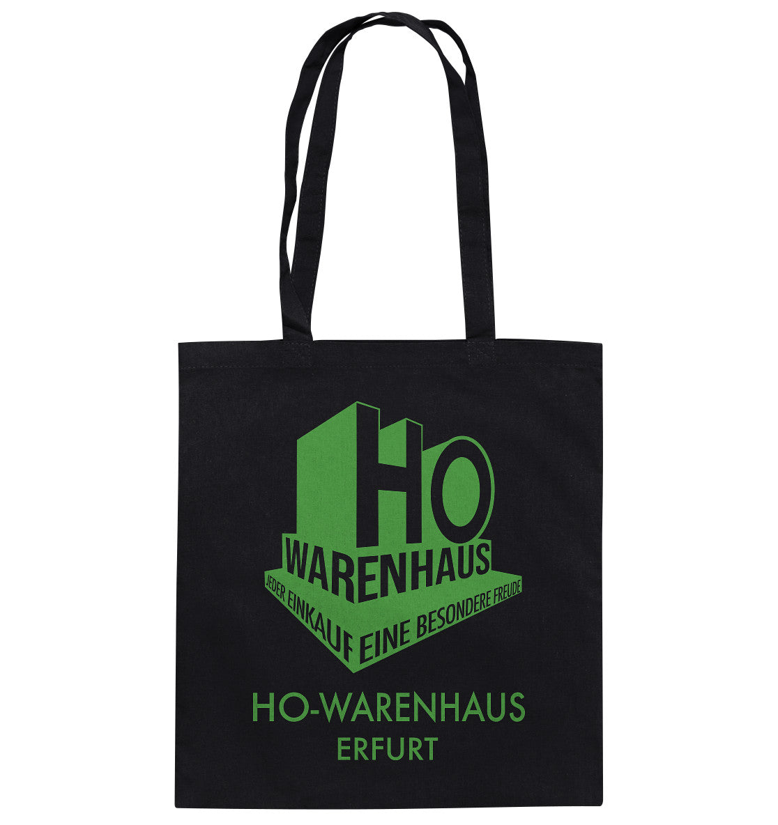 DDR Ostalgie Baumwolltasche • HO WARENHAUS ERFURT
