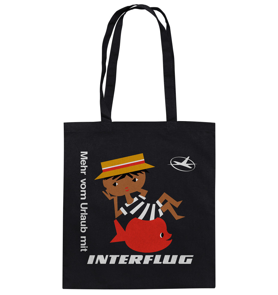 BAUMWOLLTASCHE • MEHR VOM URLAUB - MIT INTERFLUG
