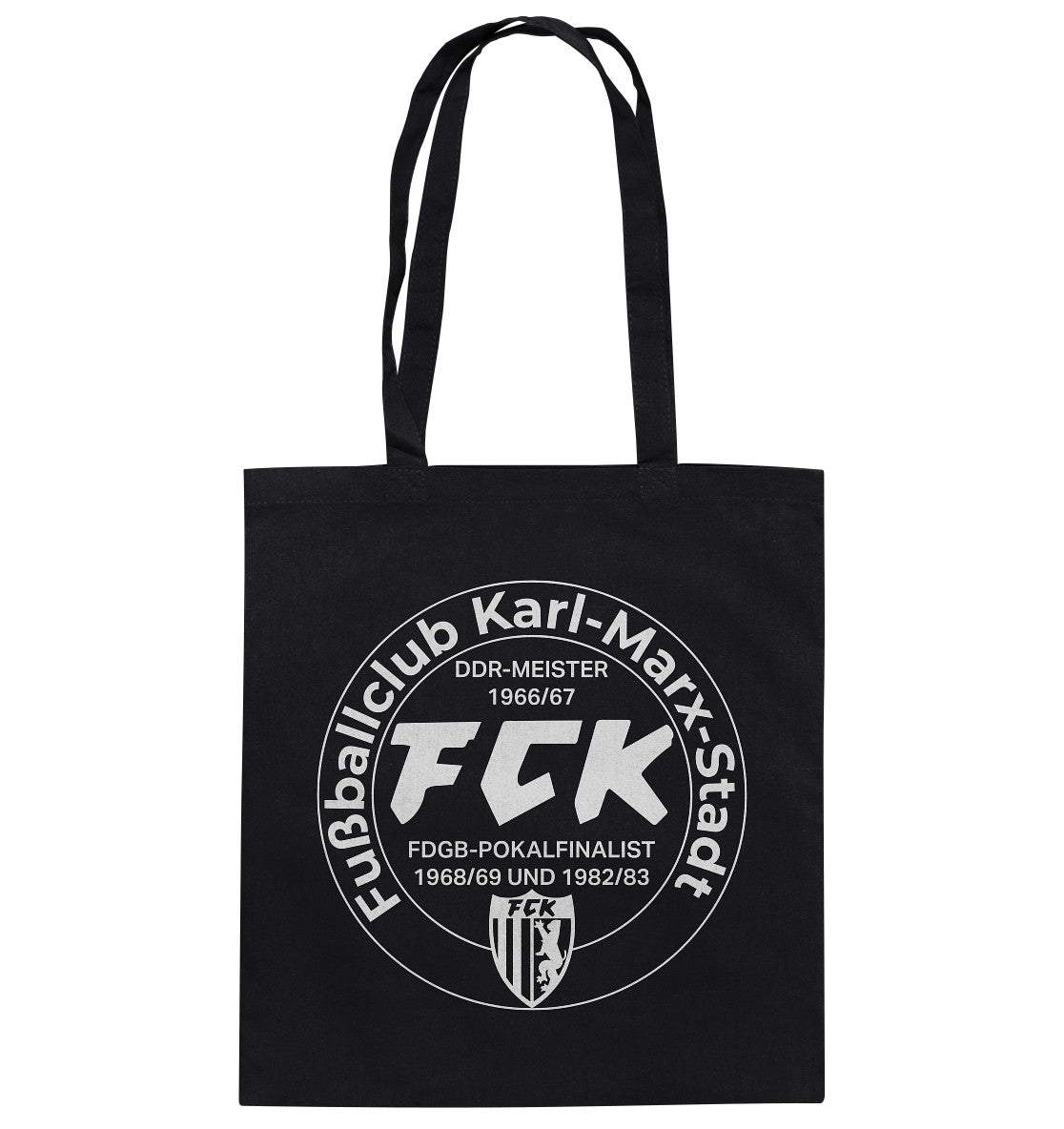 DDR Ostalgie Baumwolltasche • FCK FUSSBALLCLUB KARL-MARX-STADT