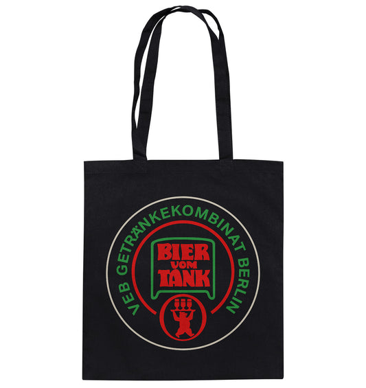 DDR Ostalgie Baumwolltasche •  VEB GETRÄNKEKOMBINAT BERLIN