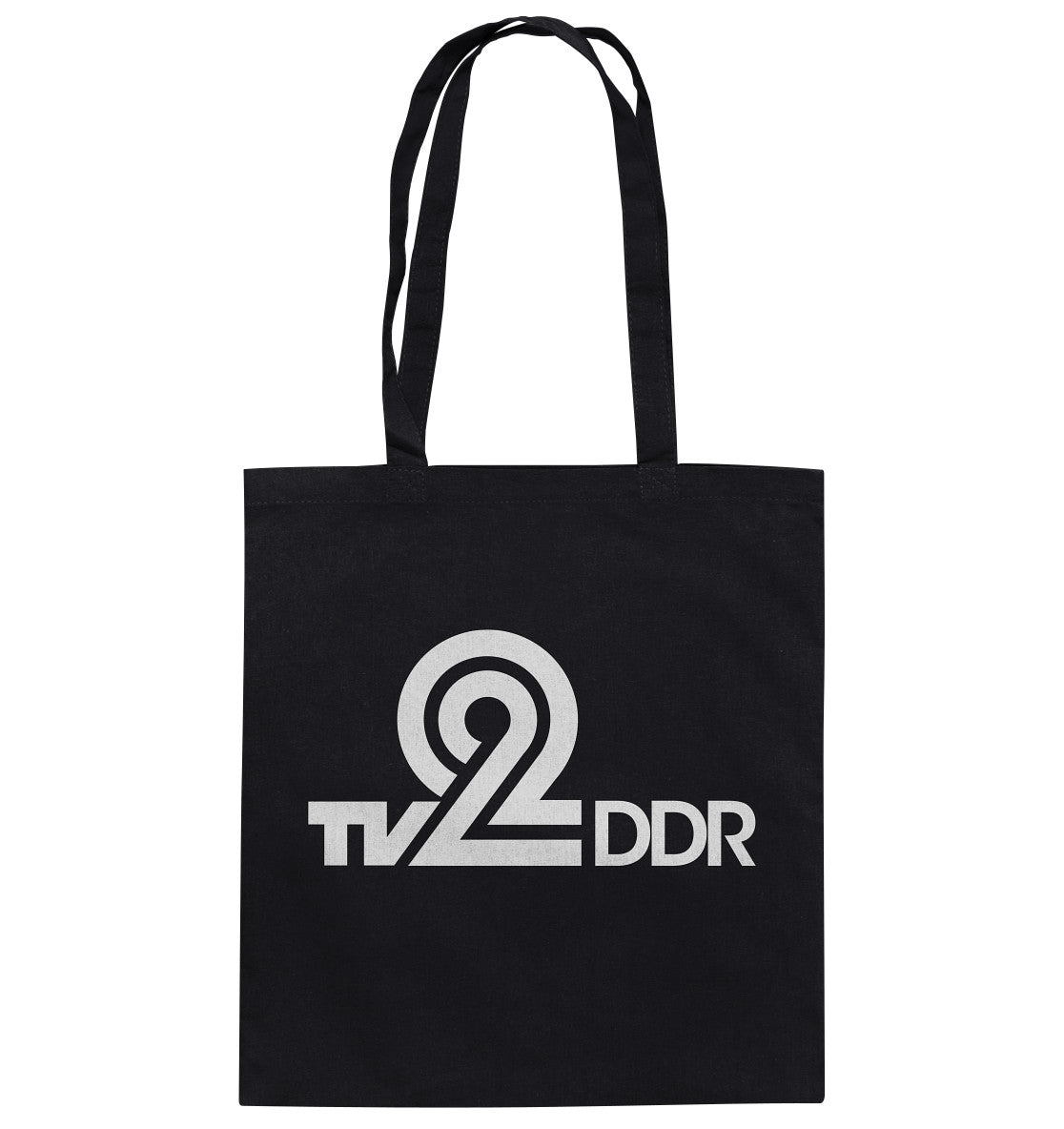 DDR Ostalgie Baumwolltasche •  FERNSEHEN DER DDR 2