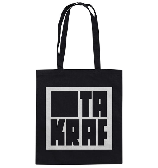 DDR Ostalgie Baumwolltasche • KOMBINAT TAKRAF - WEISS