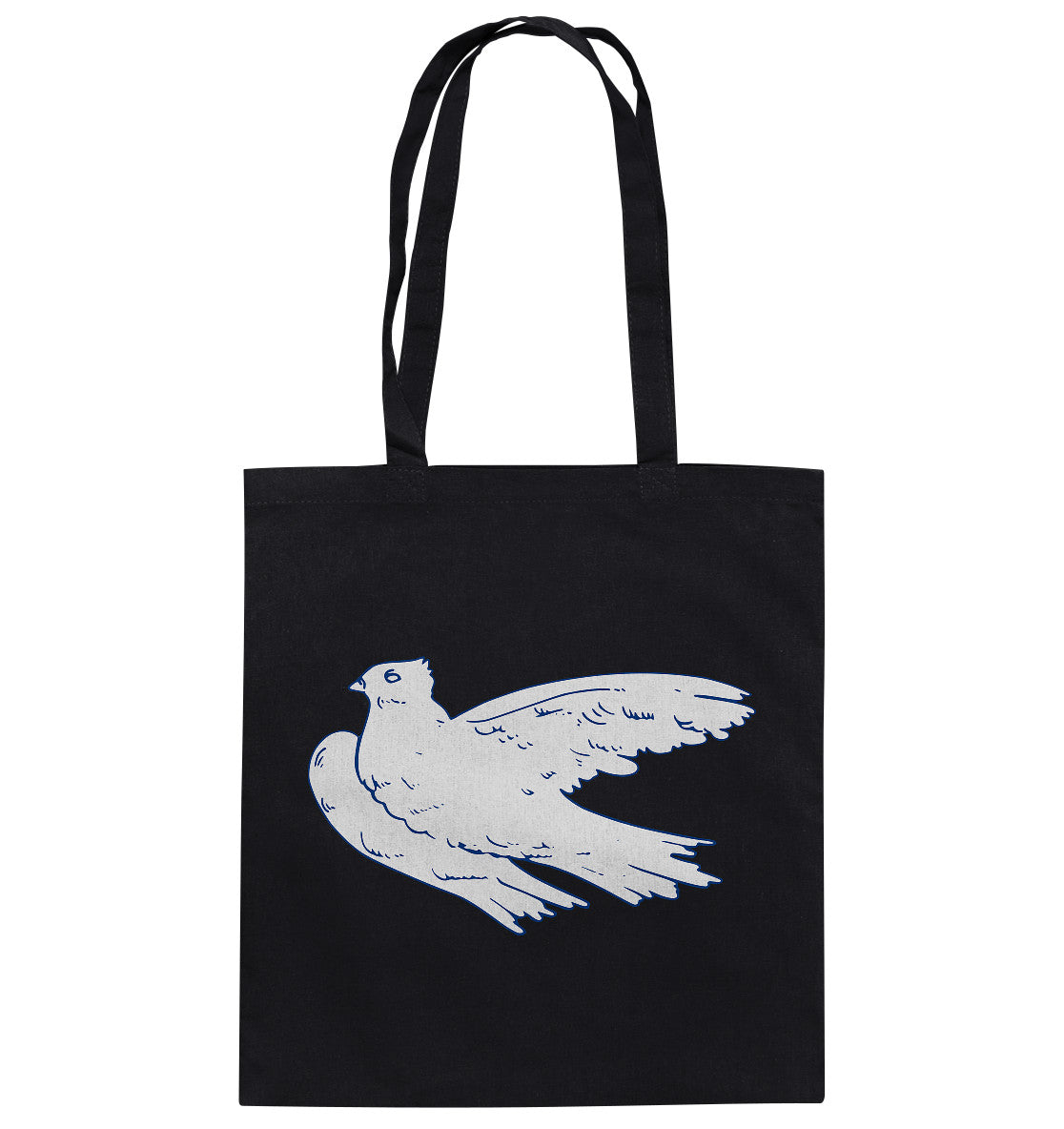 DDR Ostalgie Baumwolltasche • DDR - KLEINE WEISSE FRIEDENSTAUBE