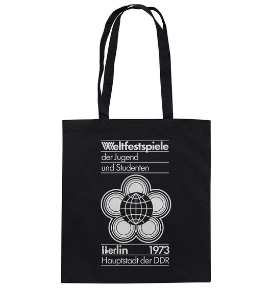 DDR Ostalgie Baumwolltasche • WELTFESTSPIELE BERLIN 1973 - PLAKATMOTIV
