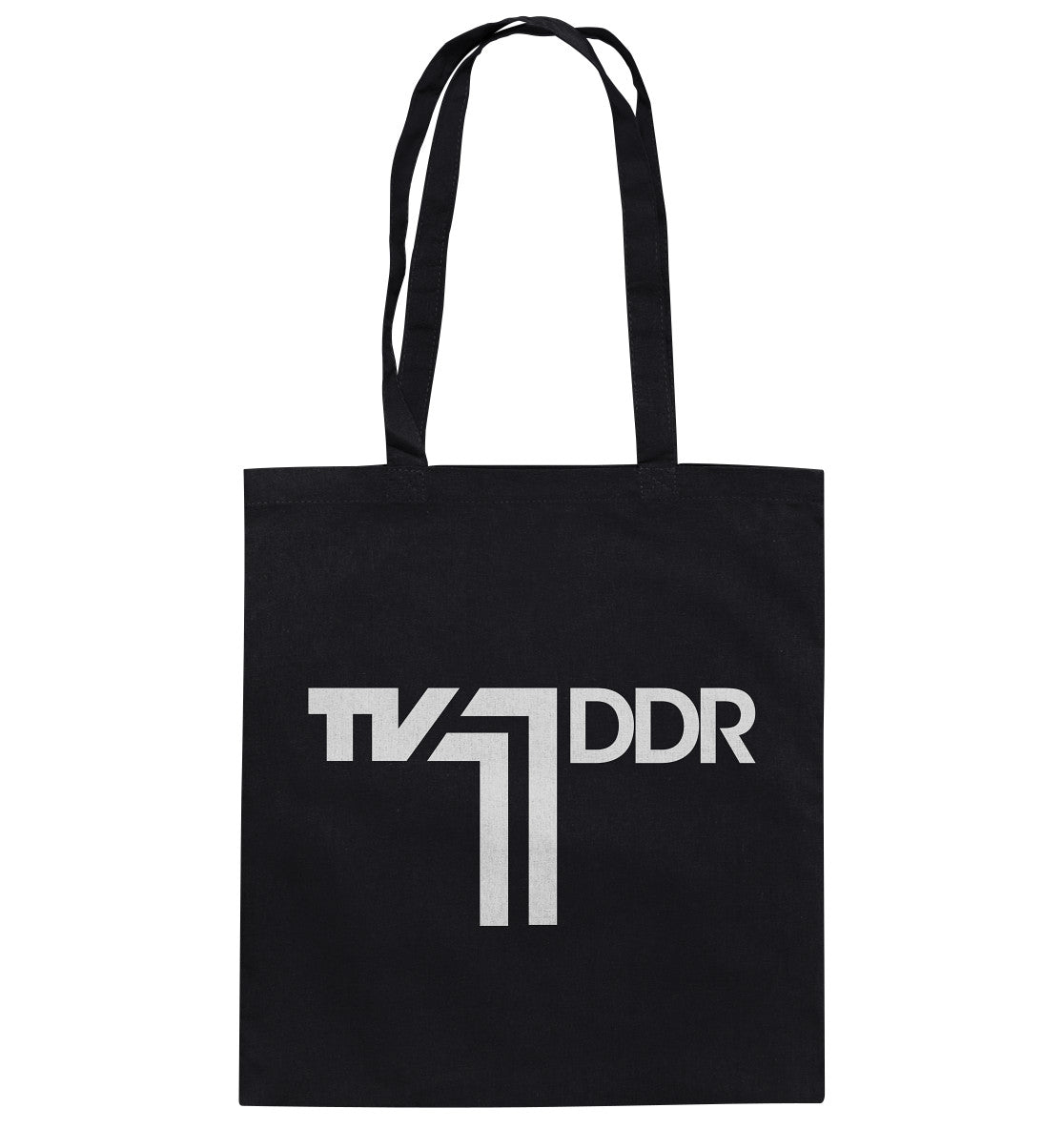 DDR Ostalgie Baumwolltasche • FERNSEHEN DER DDR 1