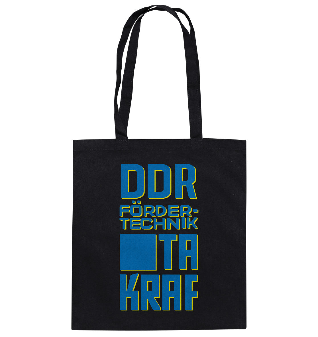 DDR Ostalgie Baumwolltasche • DDR FÖRDERTECHNIK TAKRAF