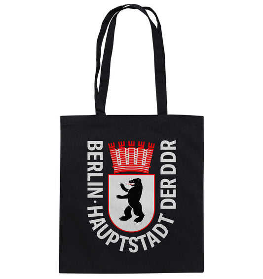 DDR Ostalgie Baumwolltasche • WAPPEN BERLIN - HAUPTSTADT DER DDR