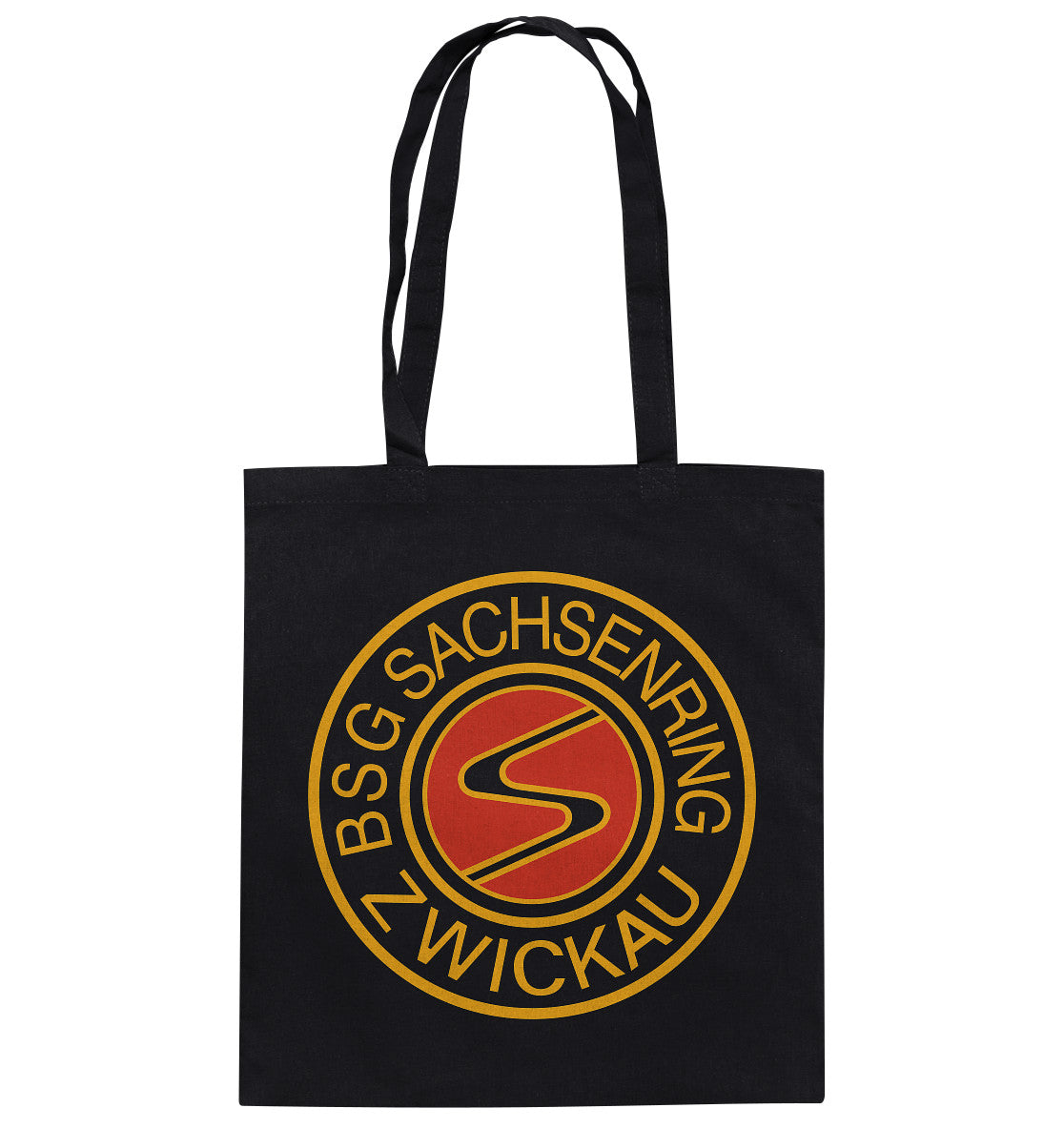 DDR Ostalgie Baumwolltasche • BSG SACHSENRING ZWICKAU