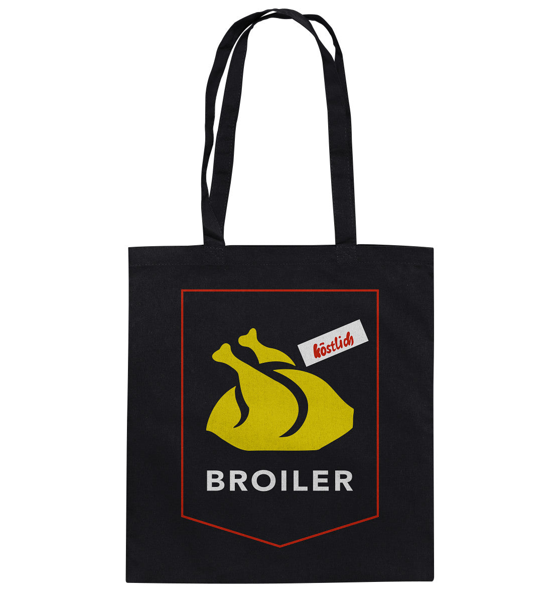 DDR Ostalgie Baumwolltasche • BROILER LOGO
